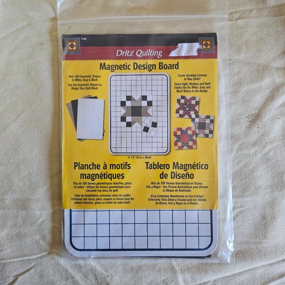 Prym Dritz Other - Dritz Magnetic Design Board For Quilt Design New in Package